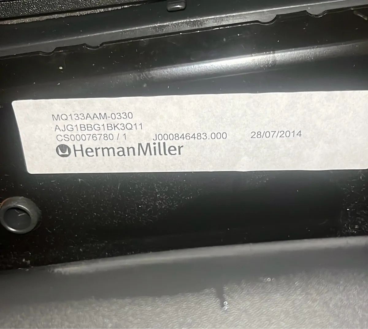 Herman Miller Mira- Office Chair- as new! - Image 4
