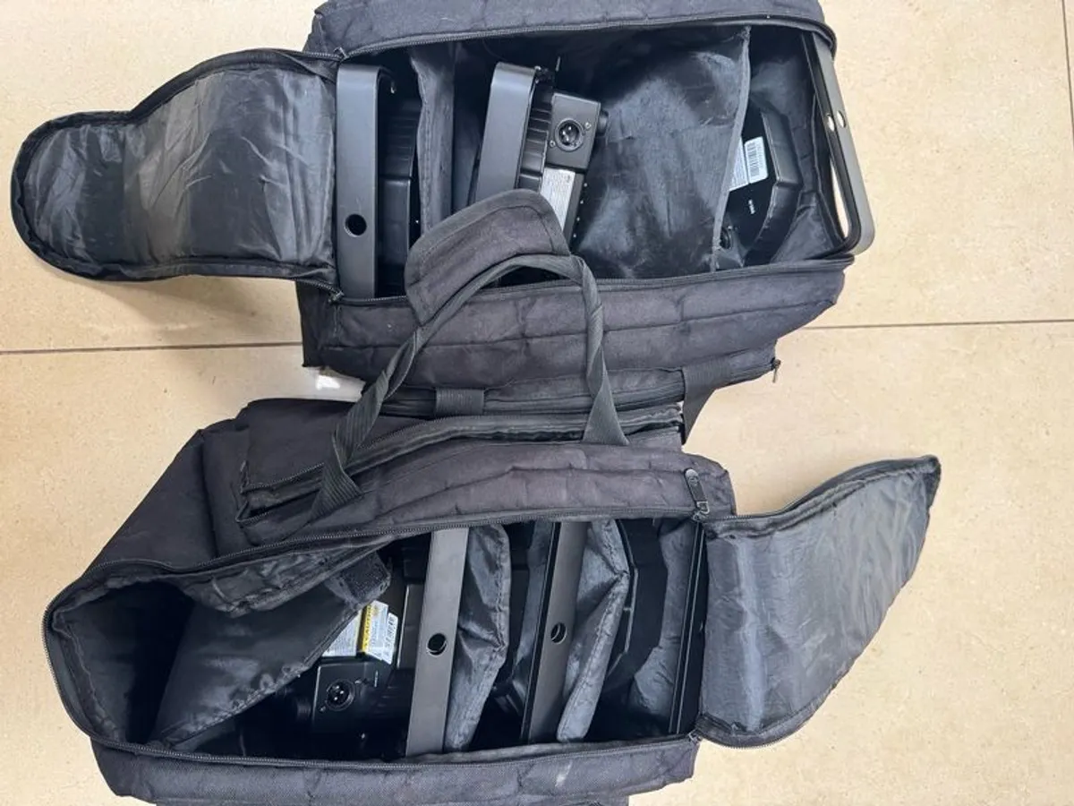 6 x slim LED uplighters - Image 2