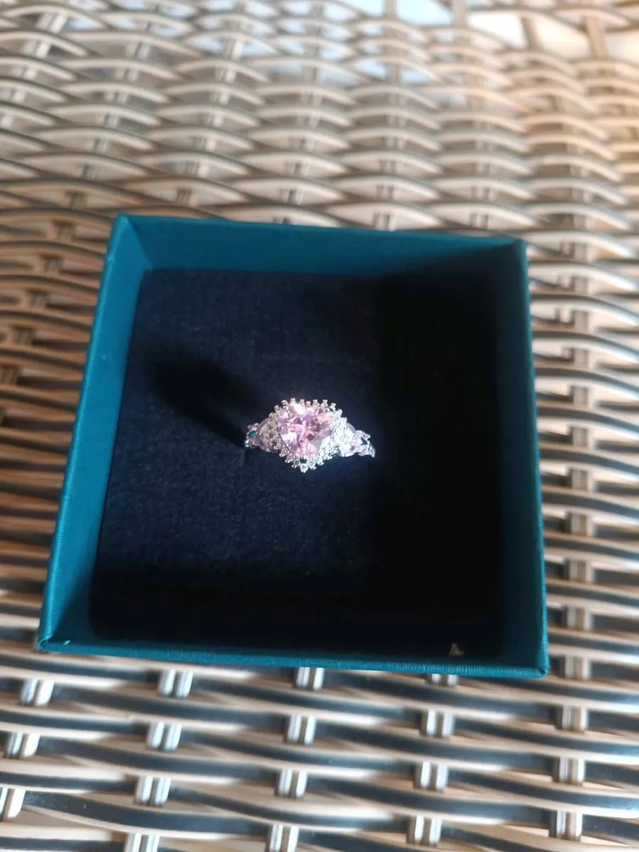 Sterling silver heart ring - Image 3