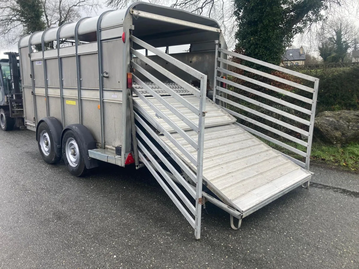 2021 Ifor Williams TA510 12ft Sheep Decks Trailer - Image 1