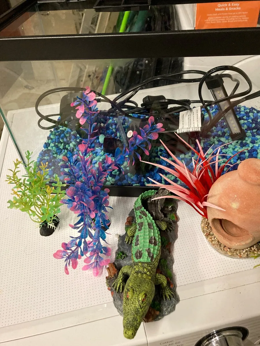 Fish tank with all accessories - Image 3