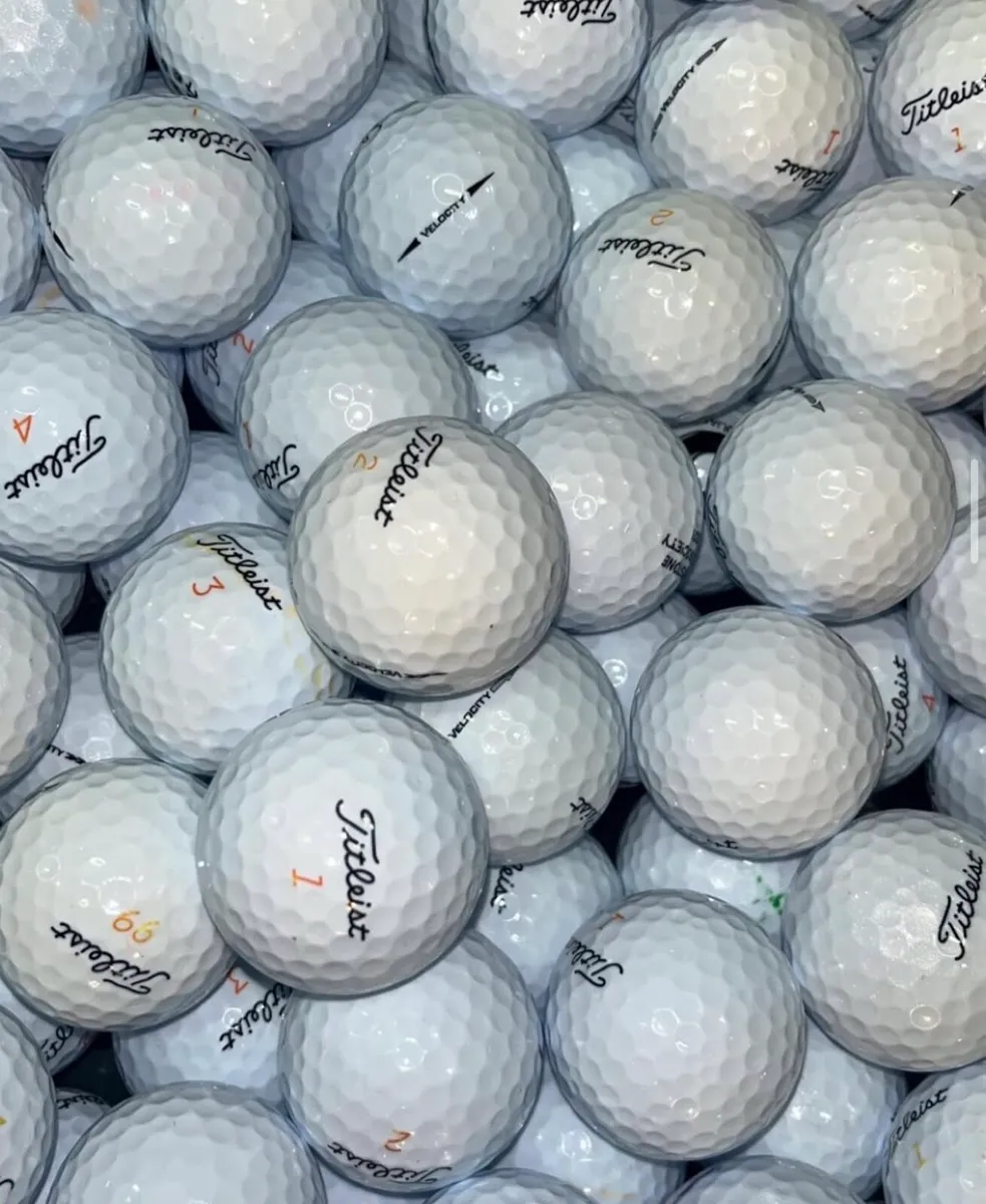 24 Titleist Velocity Golf Balls Grade A