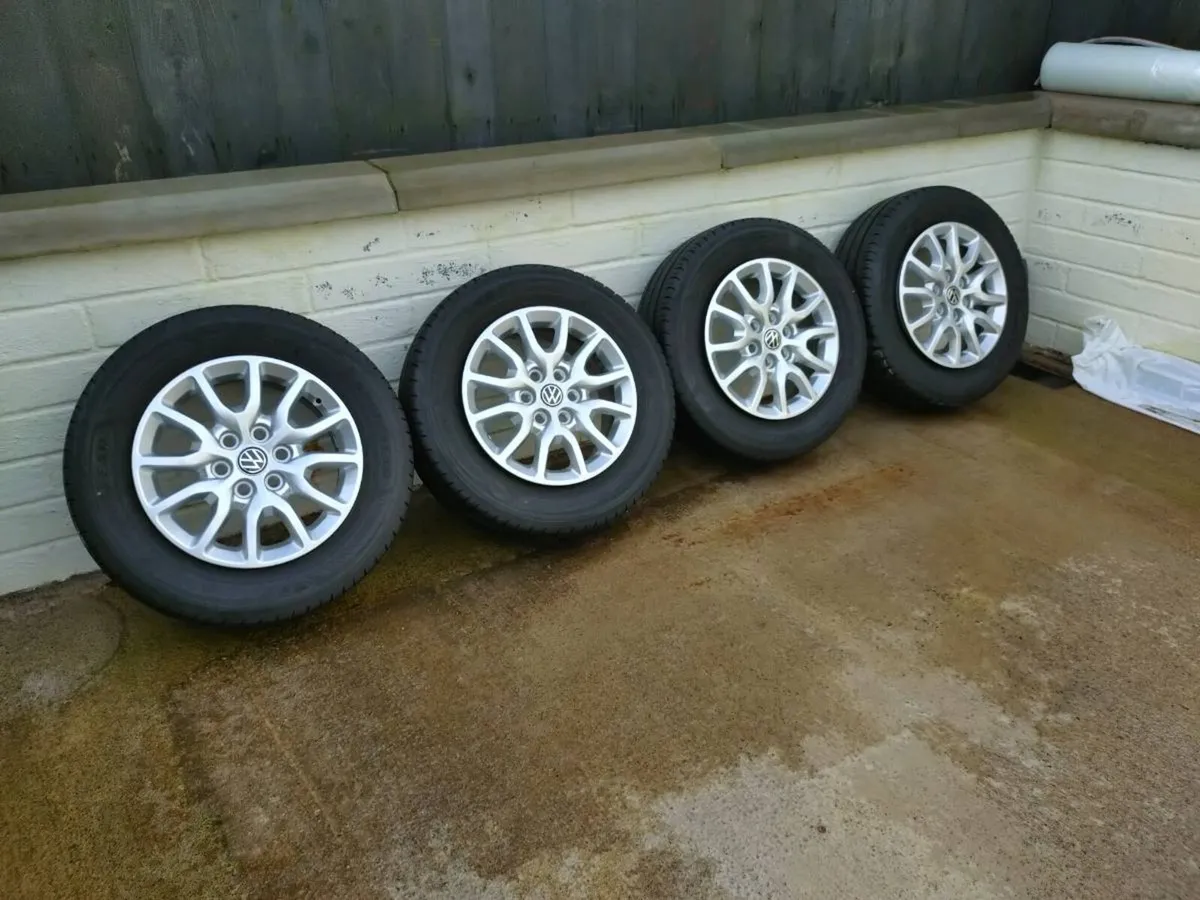 Brand new VW Transporter alloys wheels with brand - Image 2