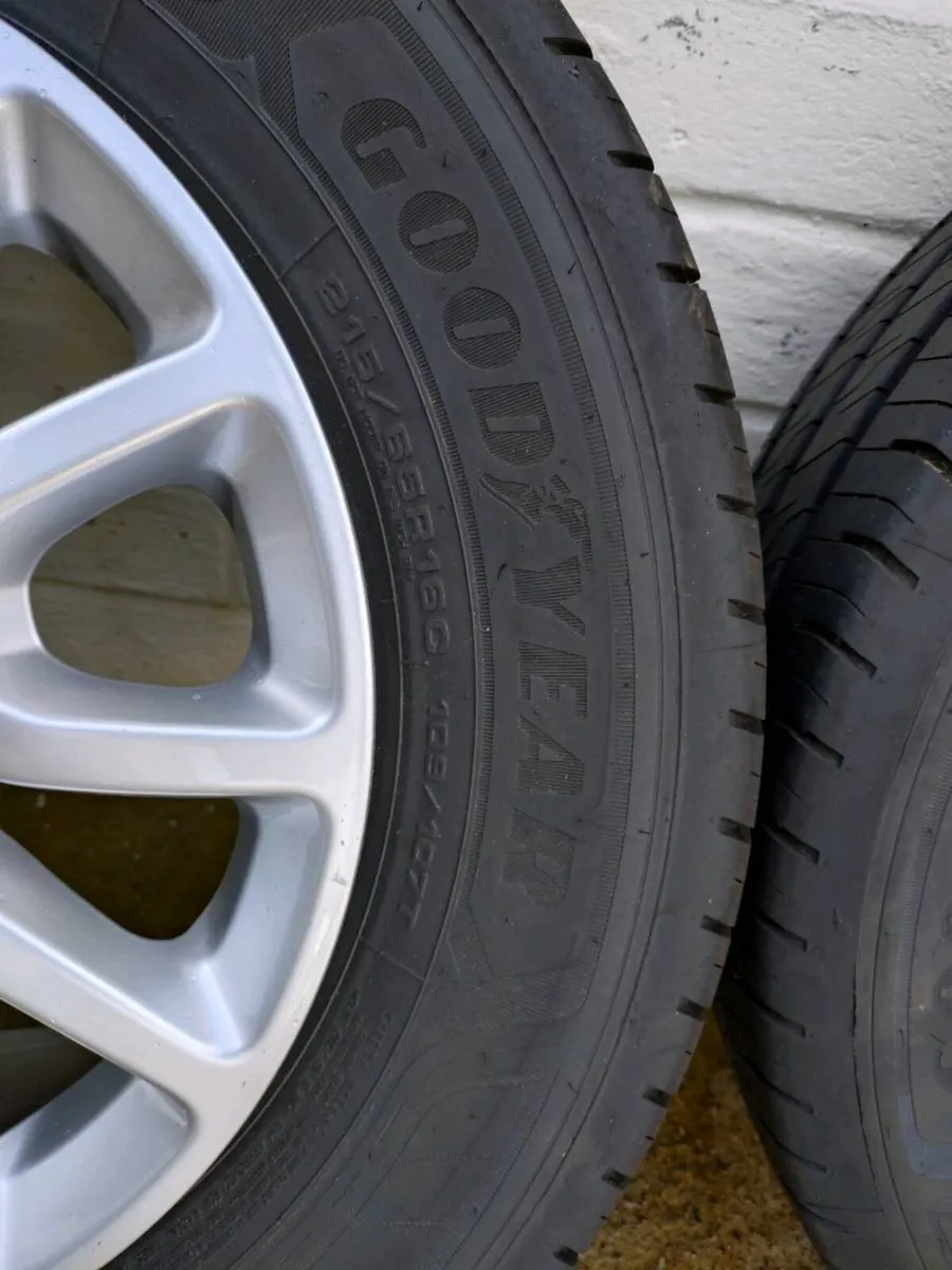 Brand new VW Transporter alloys wheels with brand - Image 3