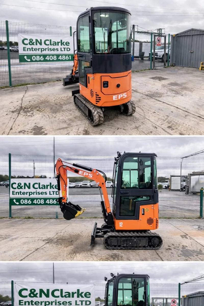 2025 Nuoman eps NM-E12 1.2T Mini Excavator - Image 1