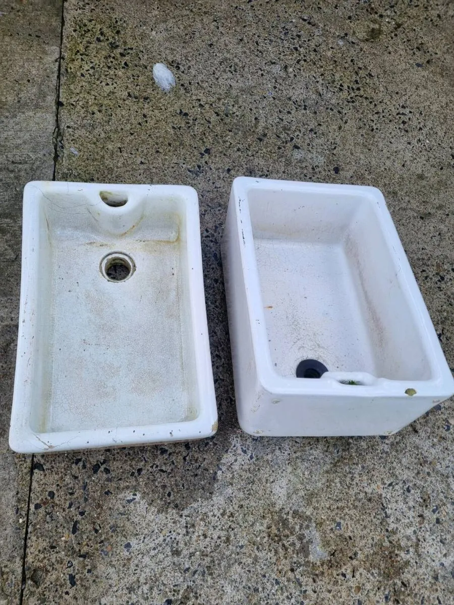 €60 each original old Belfast sinks - Image 1