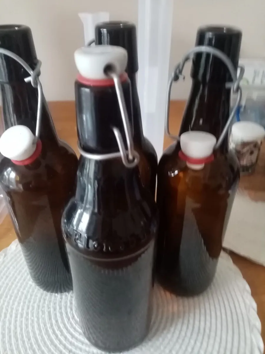 home brew  bottles