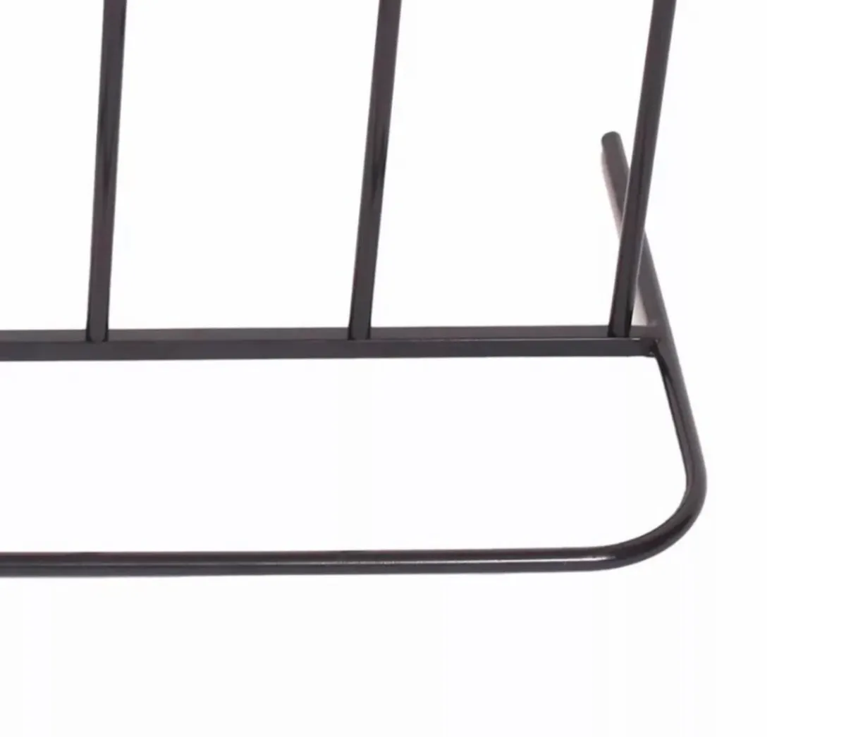 Welly Boot Rack (Holds 4 Pairs) Steel Black NEW - Image 3