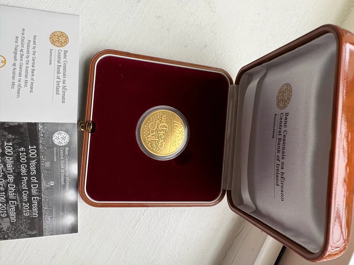 Rare 100 euro gold proof coin 2019 - Image 2