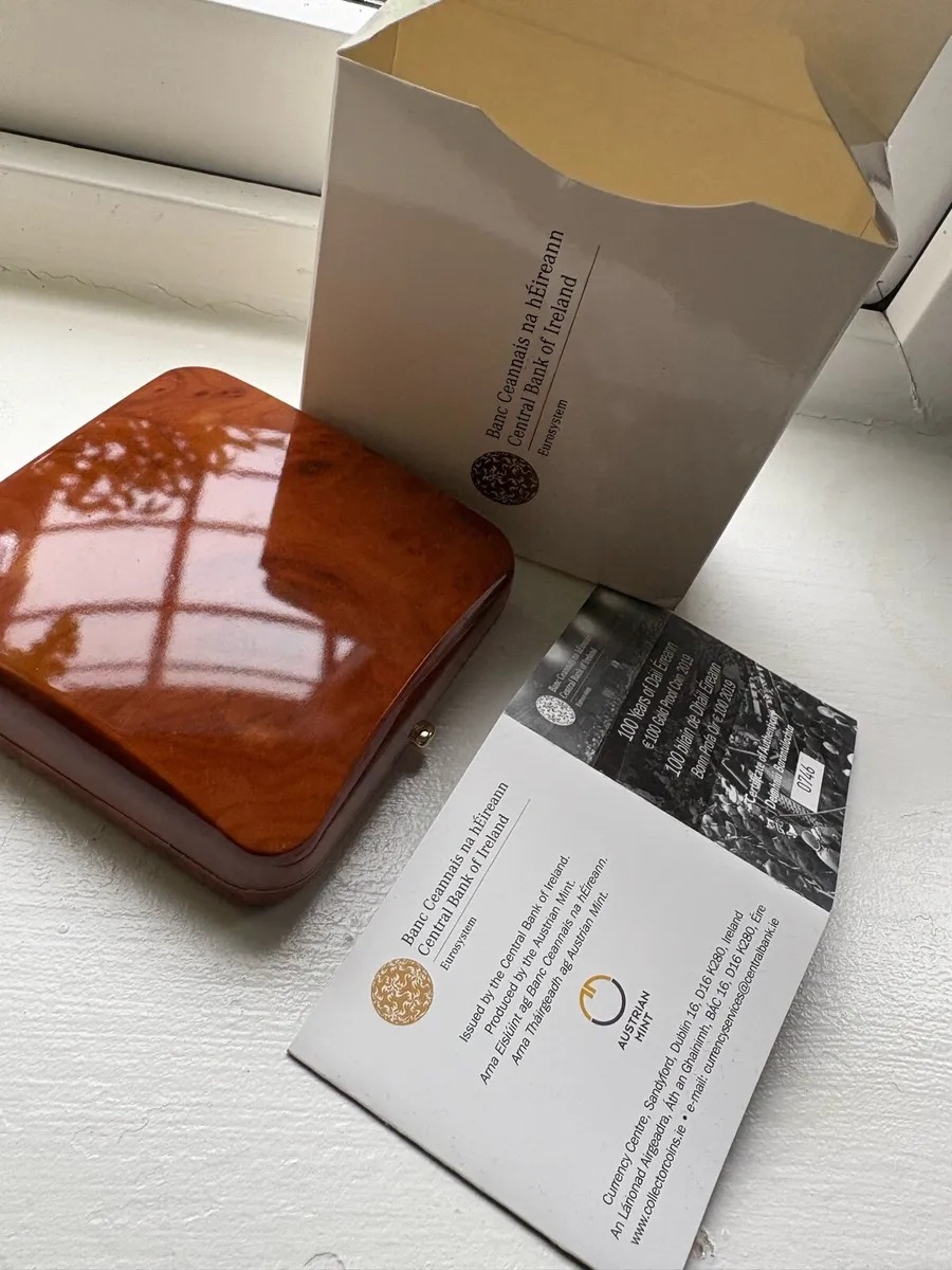 Rare 100 euro gold proof coin 2019 - Image 3