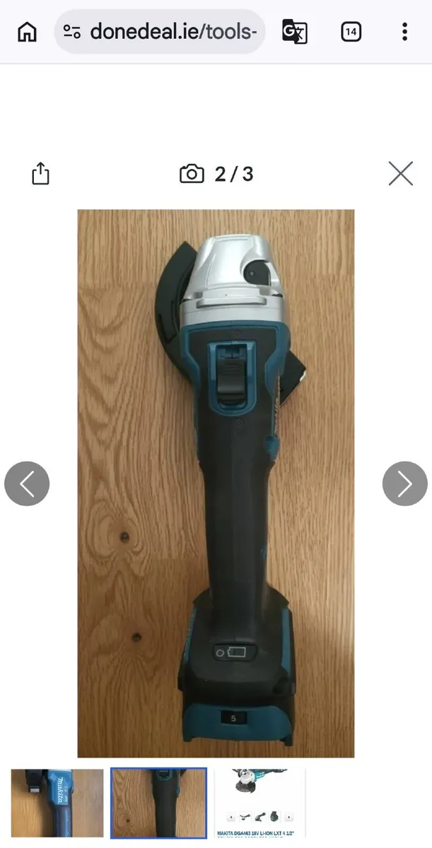 Makita angle grinder - Image 3