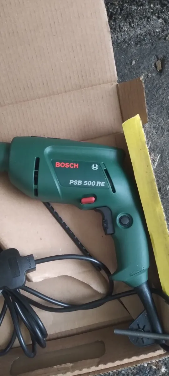 Bosch drill er 500 pub new in box never used - Image 2