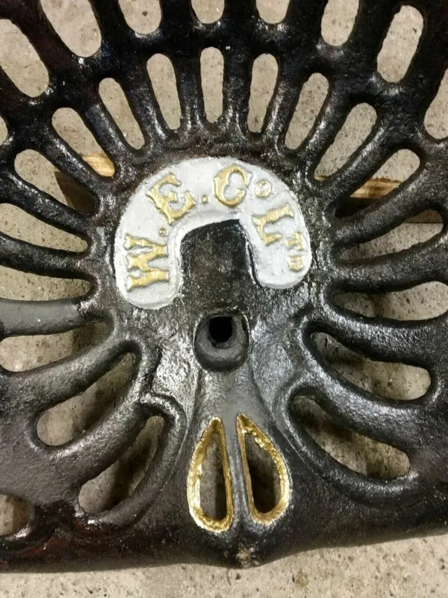 Antique cast seat by W.E. & Co Ltd - Image 3