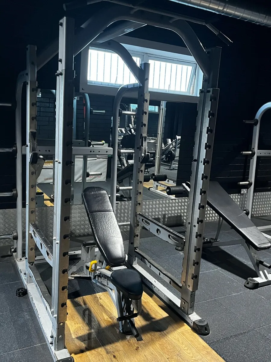 Indigo fitness commercial power rack - Image 2