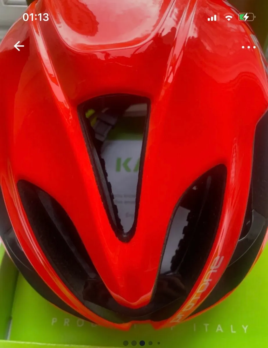 Kask protone orange fluo helmet - Image 3