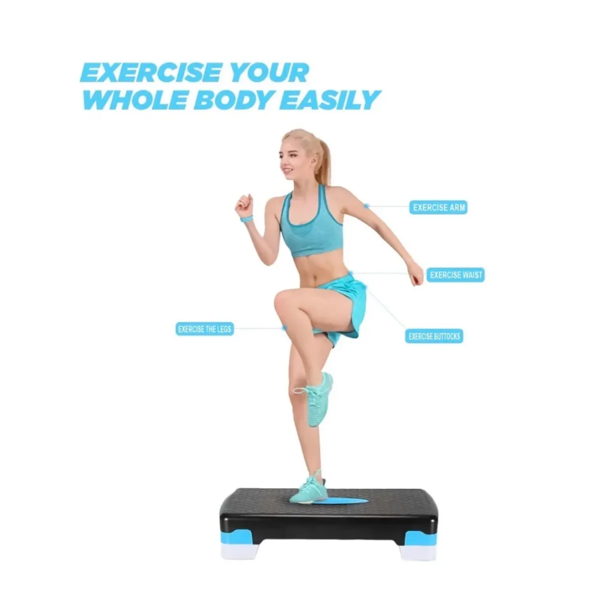 Yoga Gym Stepper Home Exercise - Image 1