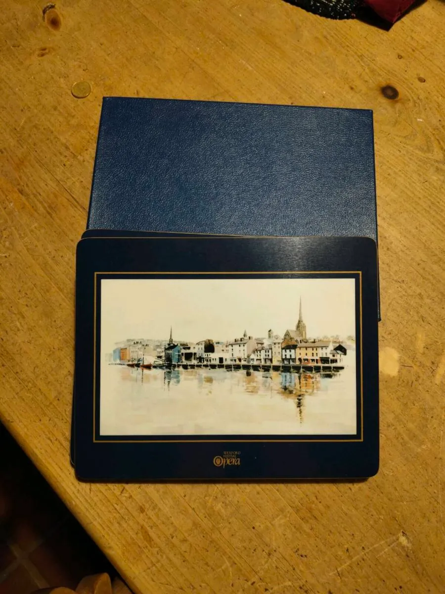 Wexford Opera festival placemats set new in box.
S - Image 1