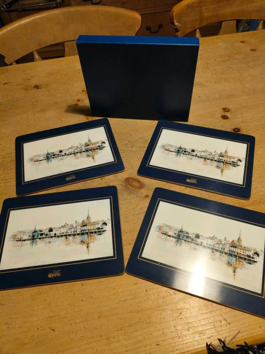 Wexford Opera festival placemats set new in box.
S - Image 3