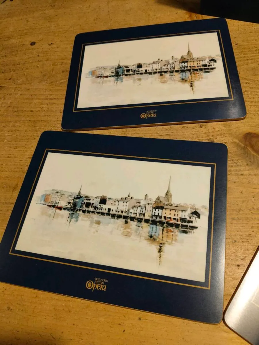 Wexford Opera festival placemats set new in box.
S - Image 4