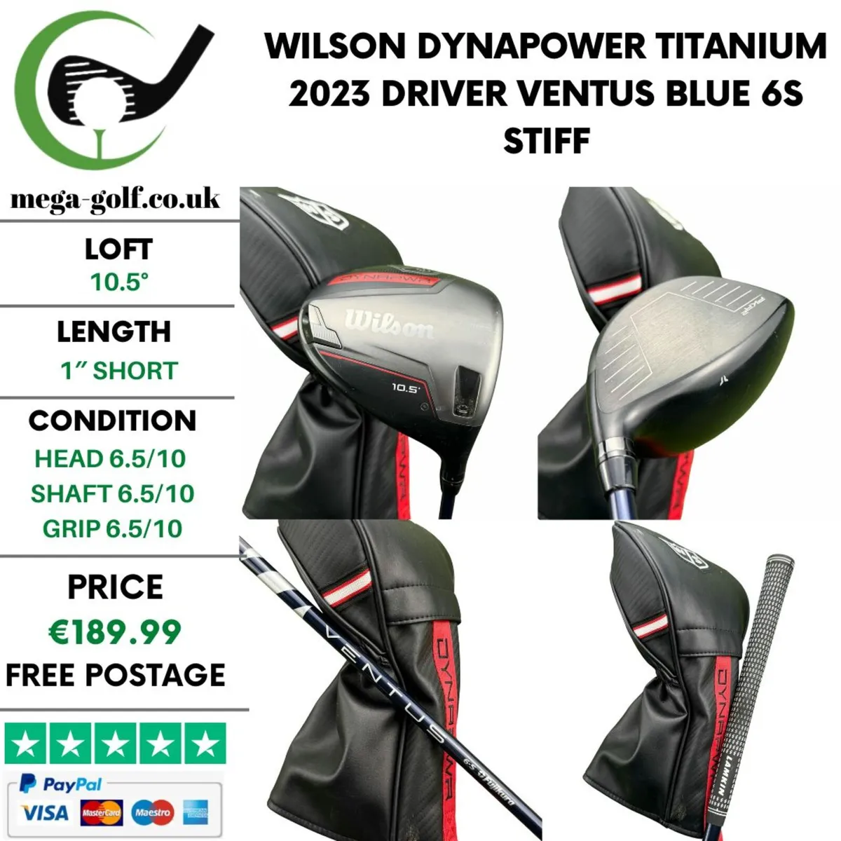 Wilson Dynapower Titanium 2023 Driver / 10.5° - Image 1