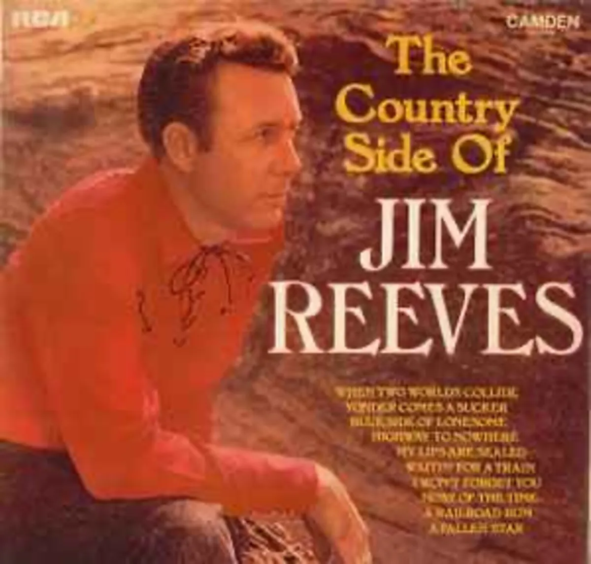 Vinyl LP The Country Side Of Jim Reeves