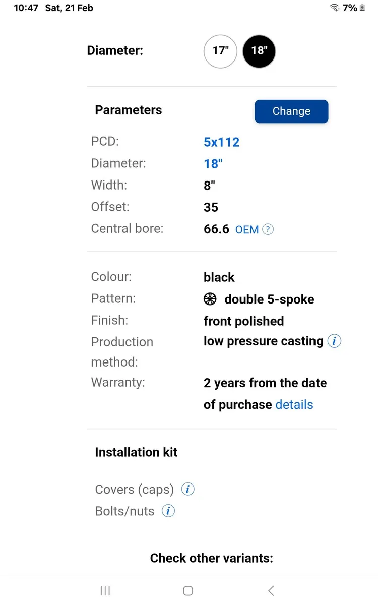 Single alloy and tyre - Image 4