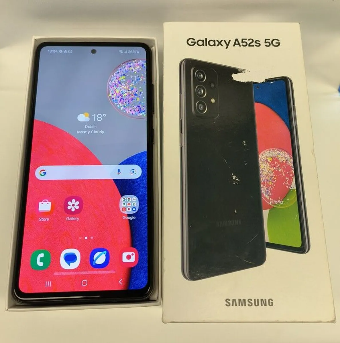 Samsung Galaxy A52s 5G 128GB Dual Sim Unlocked  Used Like New - Image 1