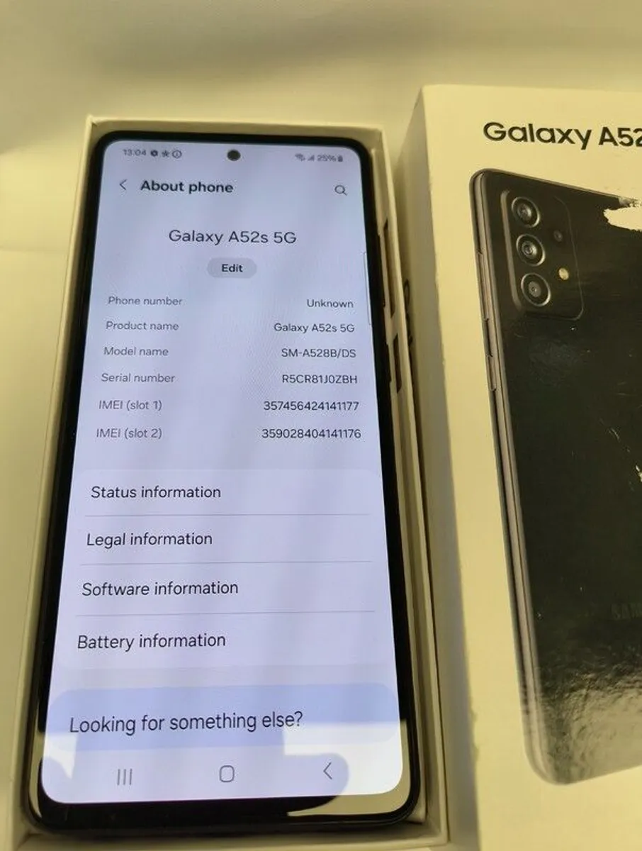 Samsung Galaxy A52s 5G 128GB Dual Sim Unlocked  Used Like New - Image 3