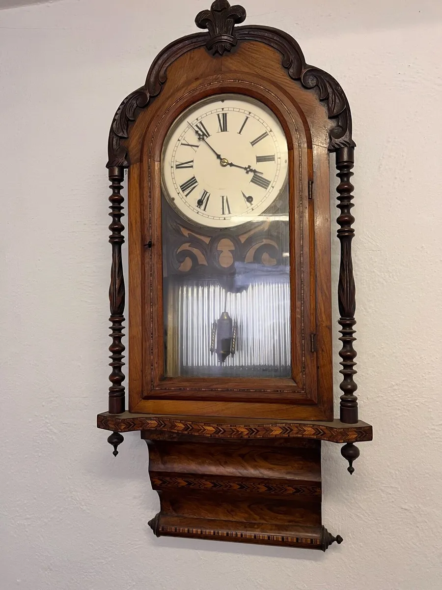 Antique wall clock - Image 3