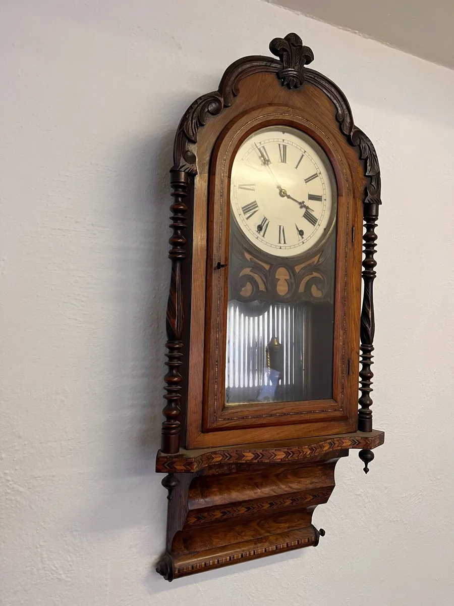 Antique wall clock - Image 4