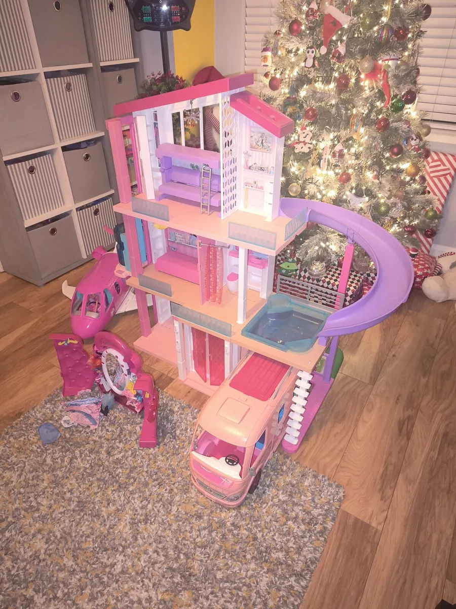 Barbie Dream House Camper Van, Plane + Accessories - Image 2