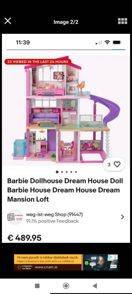 Barbie Dream House Camper Van, Plane + Accessories - Image 4