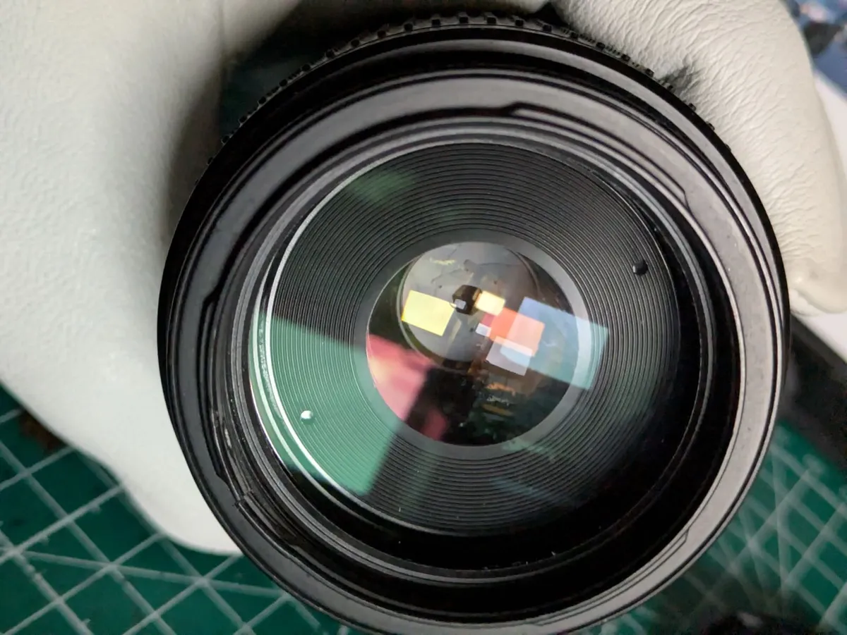 Canon zoom lens FD 75-200 mm 1:4.5 macro - Image 1