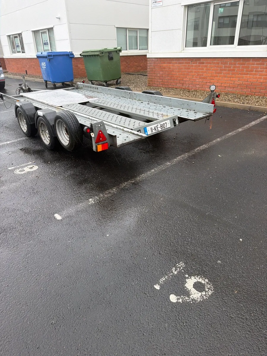 Ifor Williams ct136 HD car transporter 13ft x6”1 - Image 1