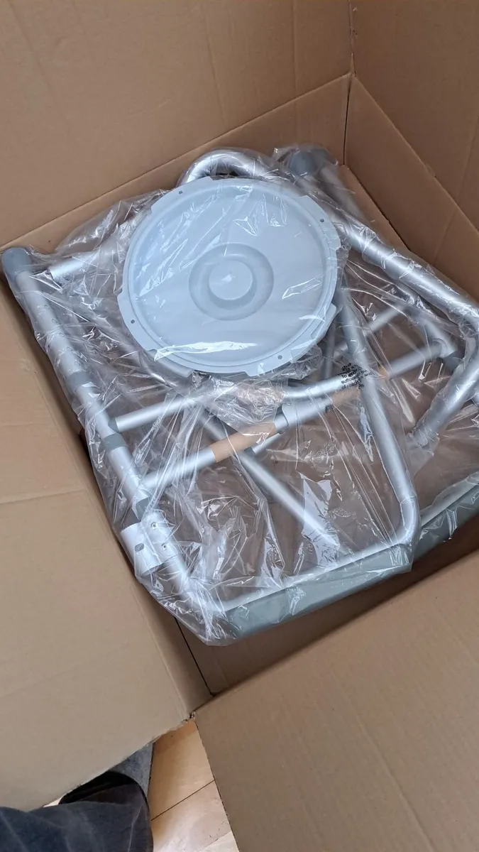 Homecraft Folding Commode & Toilet Surround - Image 1