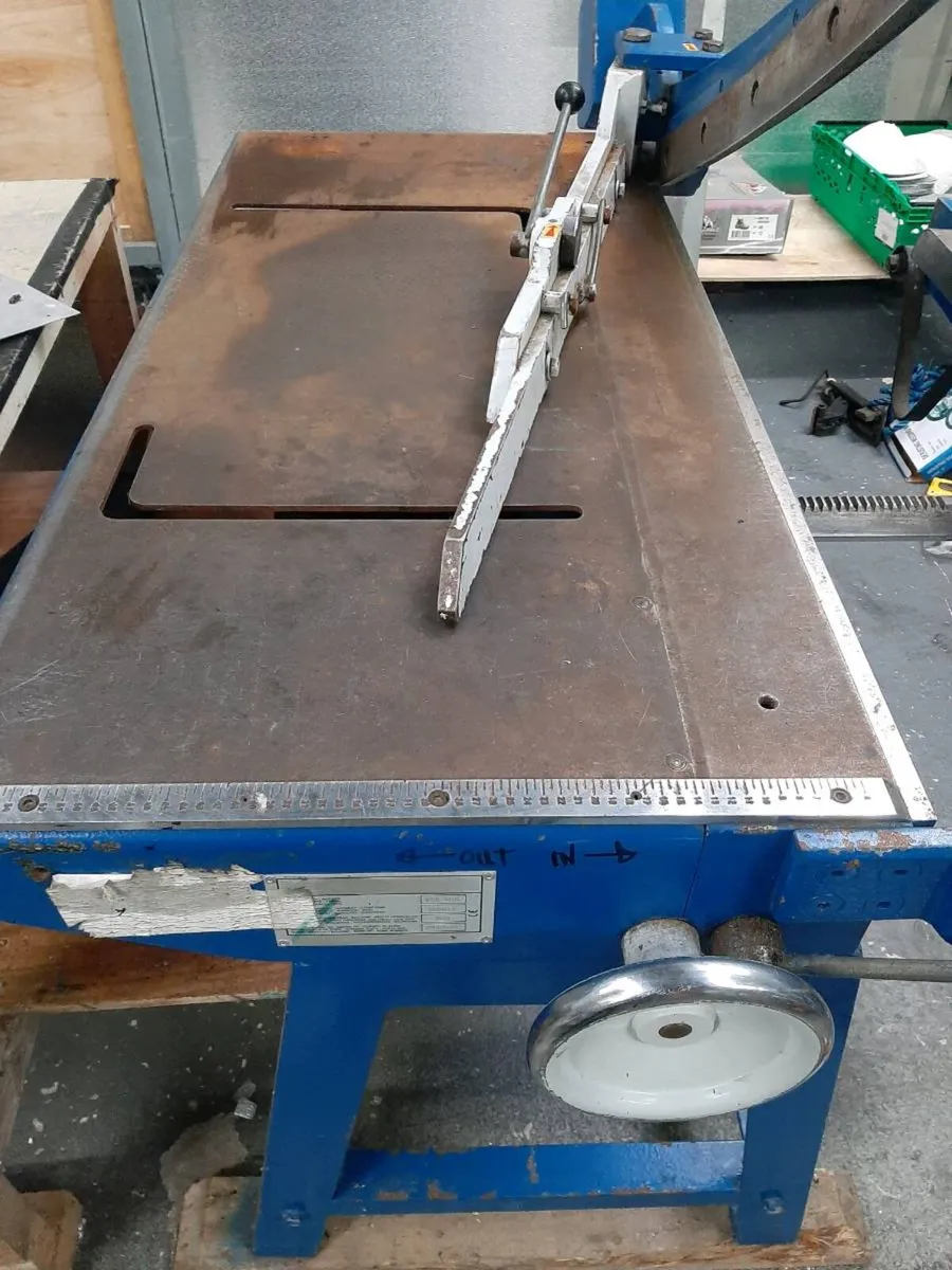 Sheet metal guillotine - Image 4