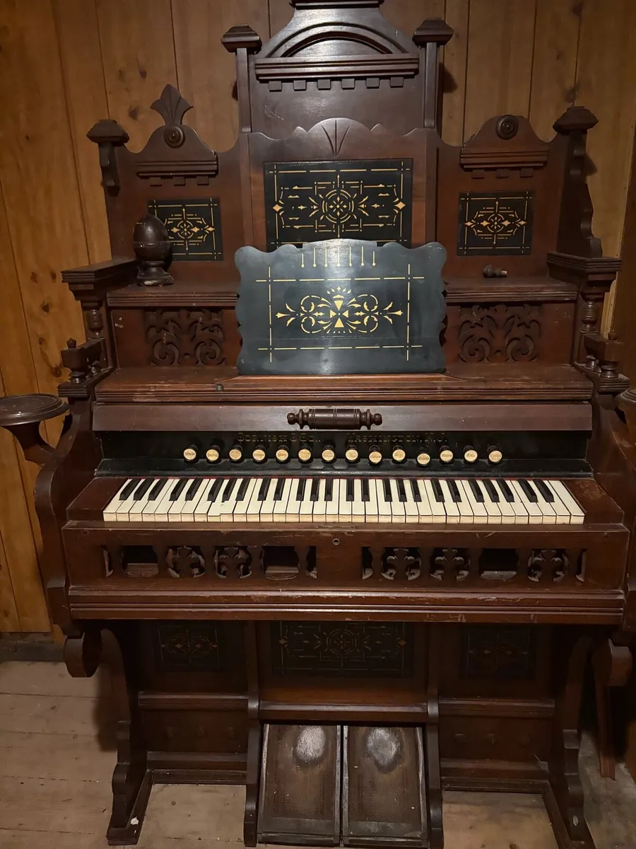Antique Victorian Reed Organ - George and Co. USA - Image 2