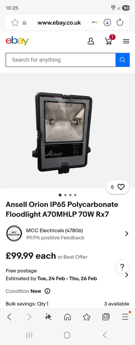 Ansell Outdoor Floodlight - Image 4