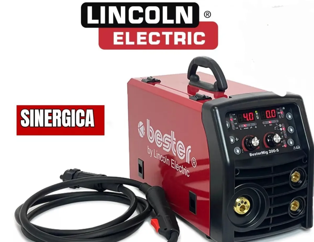Lincoln's Mig 200-S Welder Mig Mag/Tig/Mma 3in1 - Image 1