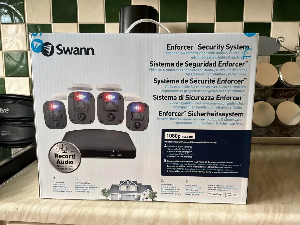 Swann Enforcer 4 Camera CCTV KIT - Image 1