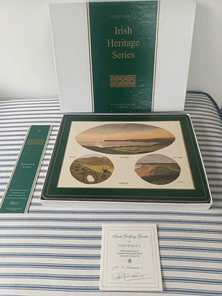 ☆☆Irish heritage Series Vintage Golf placemats☆☆ - Image 4