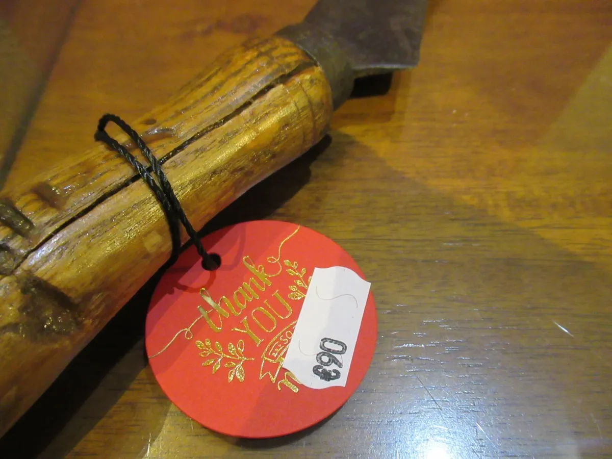 antique vintage sickle hook farm cottage pub rusti - Image 2