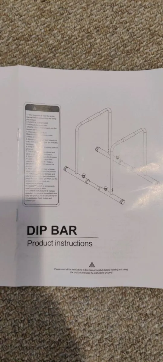 Adjustable Dip Bars Station Pull Up Bars Heavy Dut - Image 4