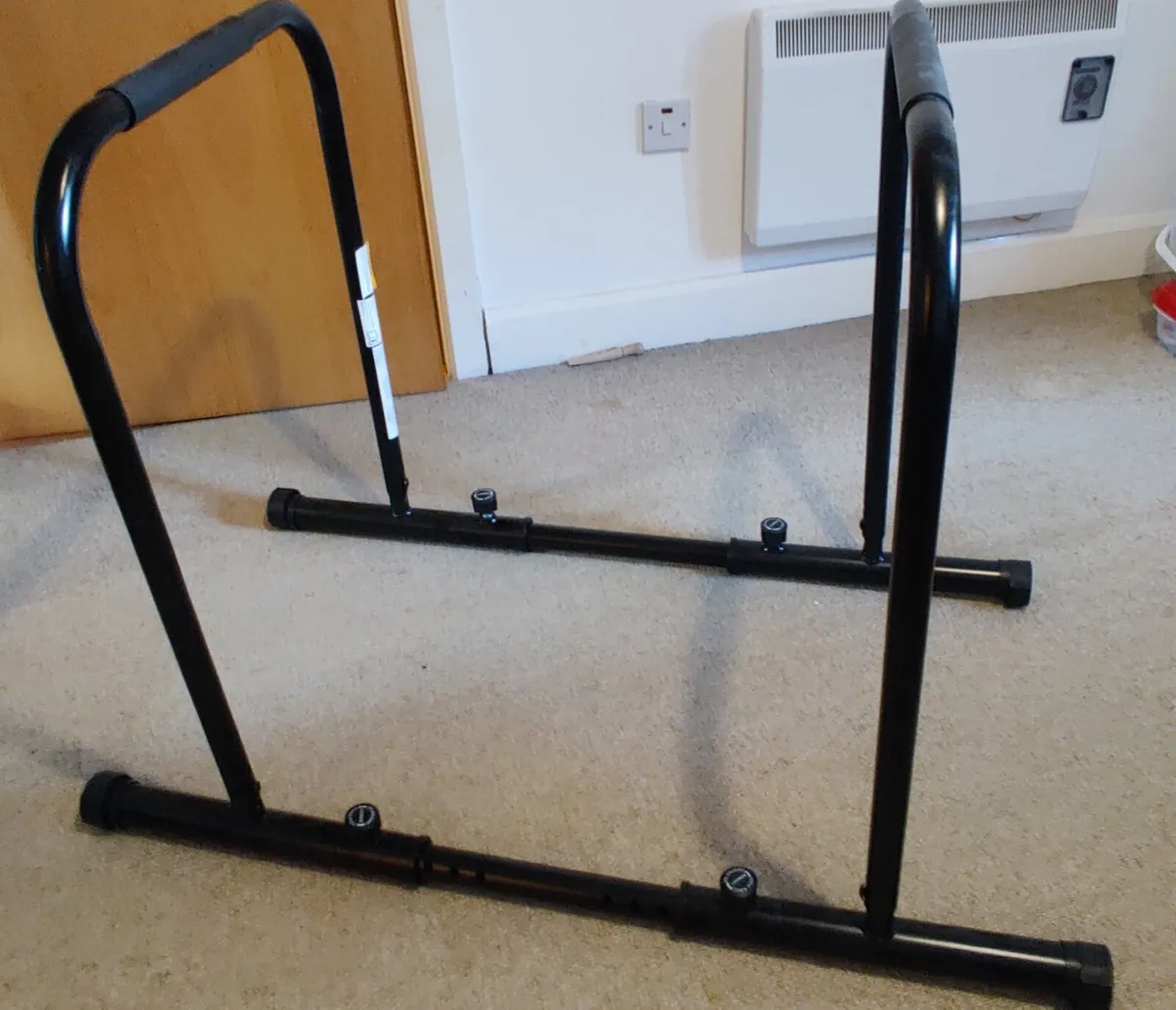 Adjustable Dip Bars Station Pull Up Bars Heavy Dut - Image 1