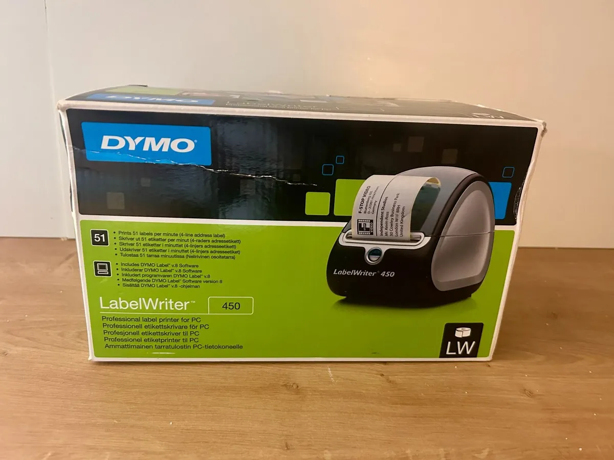 Dymo LabelWriter 450 – Excellent Condition – Boxed - Image 3
