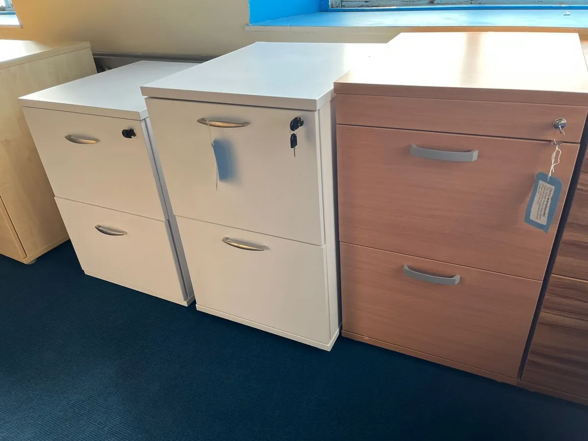 Clearance Wooden Filing Cabinets -from £100.00+VAT - Image 4