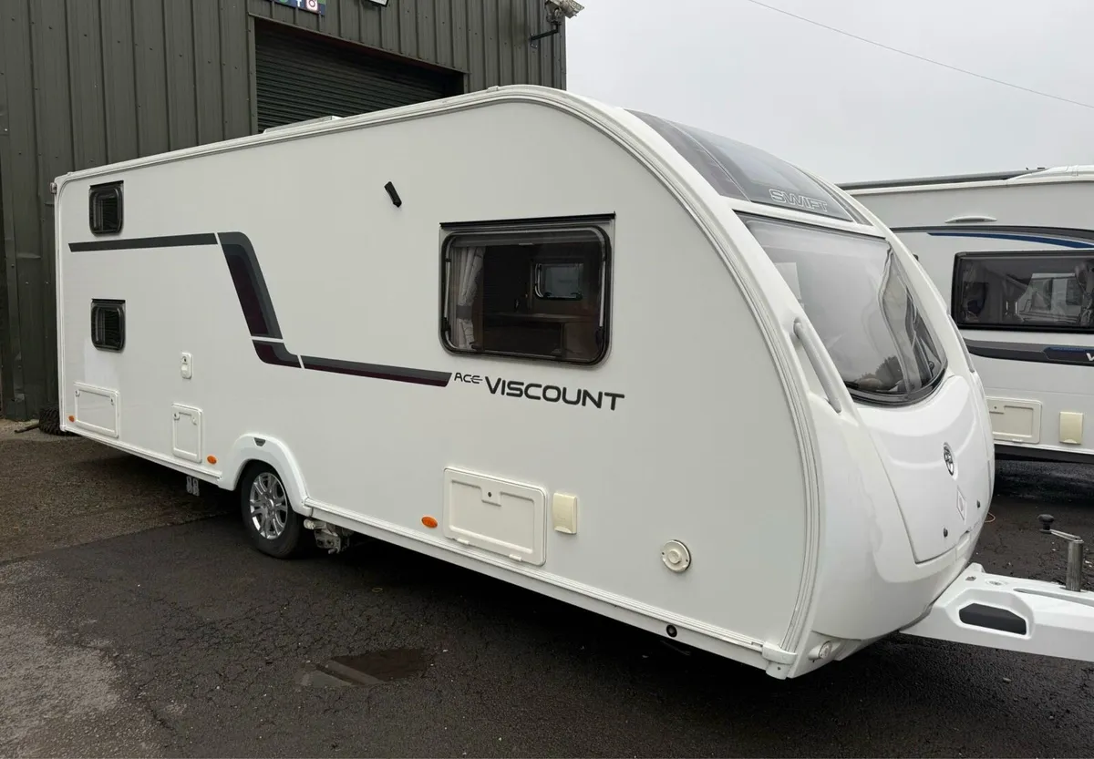 Swift 6 Berth Fixed Bunkbed Caravan For Sale - Image 1