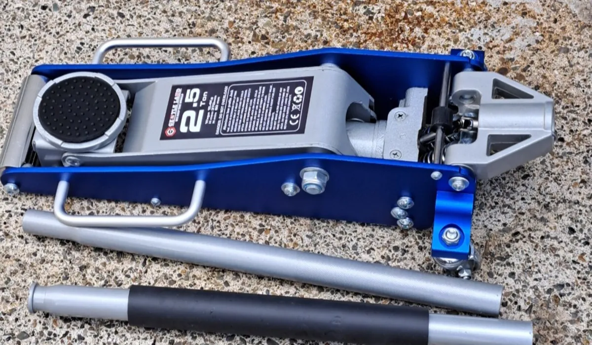 Aliumium trolly jack