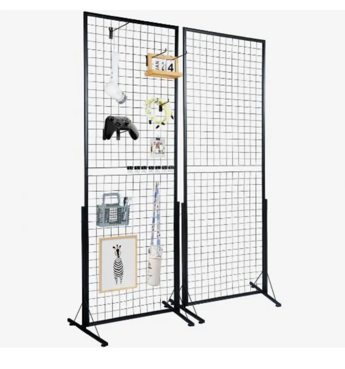 61 x170.7 cm Grid Wall Panels Tower, 2 Packs - Image 1