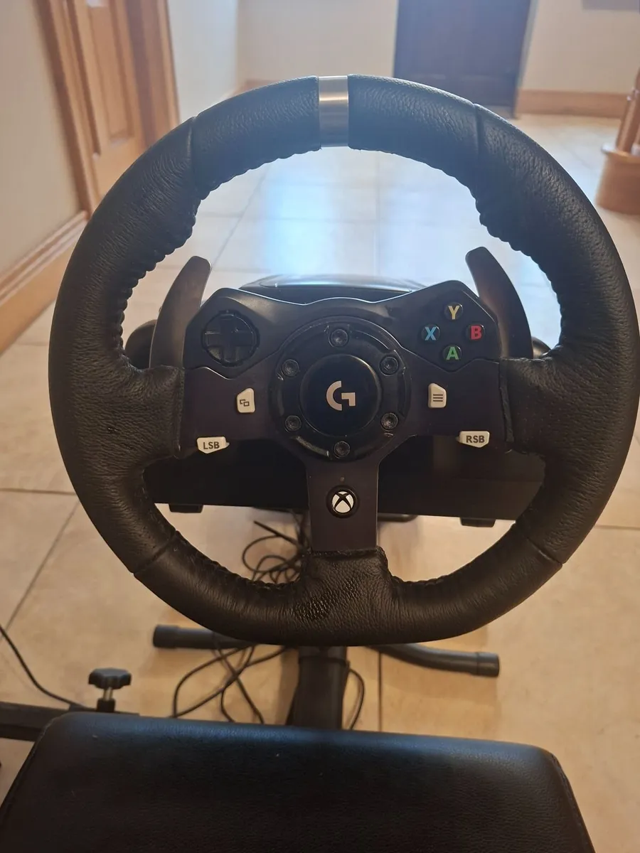ADX gaming chair ,steering wheel ,gearbox,pedals - Image 2